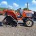 Tractor second-hand Kubota GB13 cu freza si senile pe spate-3