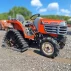 Tractor second-hand Kubota GB13 cu freza si senile pe spate-1