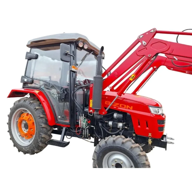 tractor bizon xd 504 (50cp) cu cabină și încărcător frontal -2
