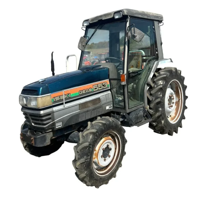 iseki geas553 cu cabina si freza cadou