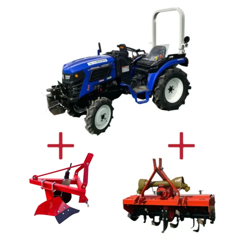 Bizon TA304 cu plug și freză