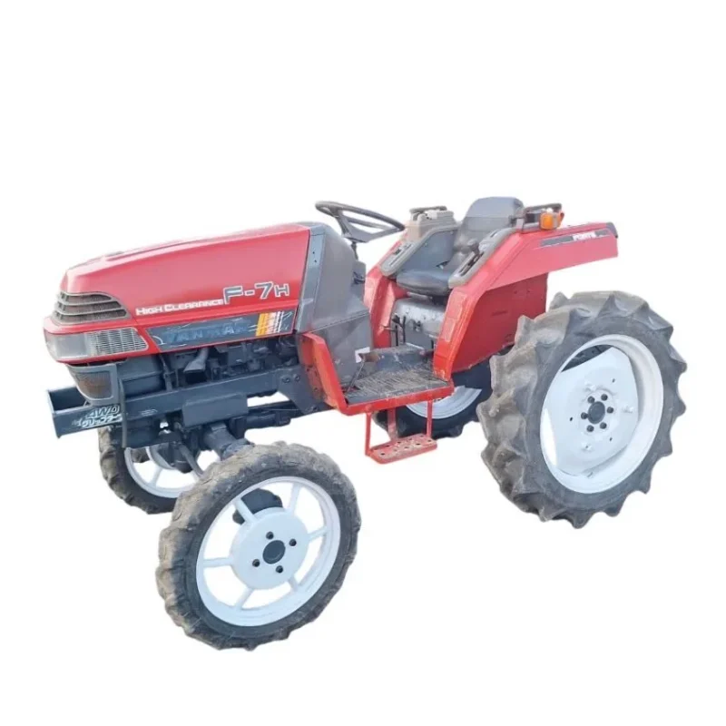 Tractor Yanmar F7 High-Clearance cu freza