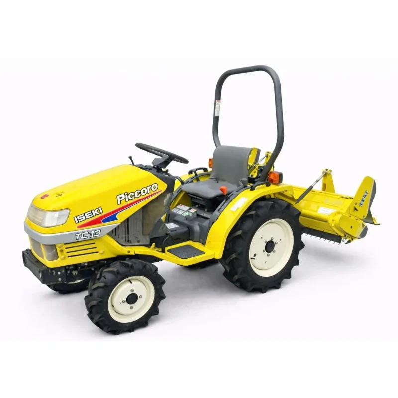 Iseki TC13 dotat cu freză japoneză