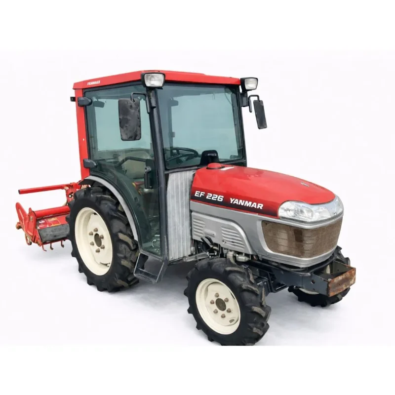 Yanmar EF226 cu cabina dotat cu freză japoneză